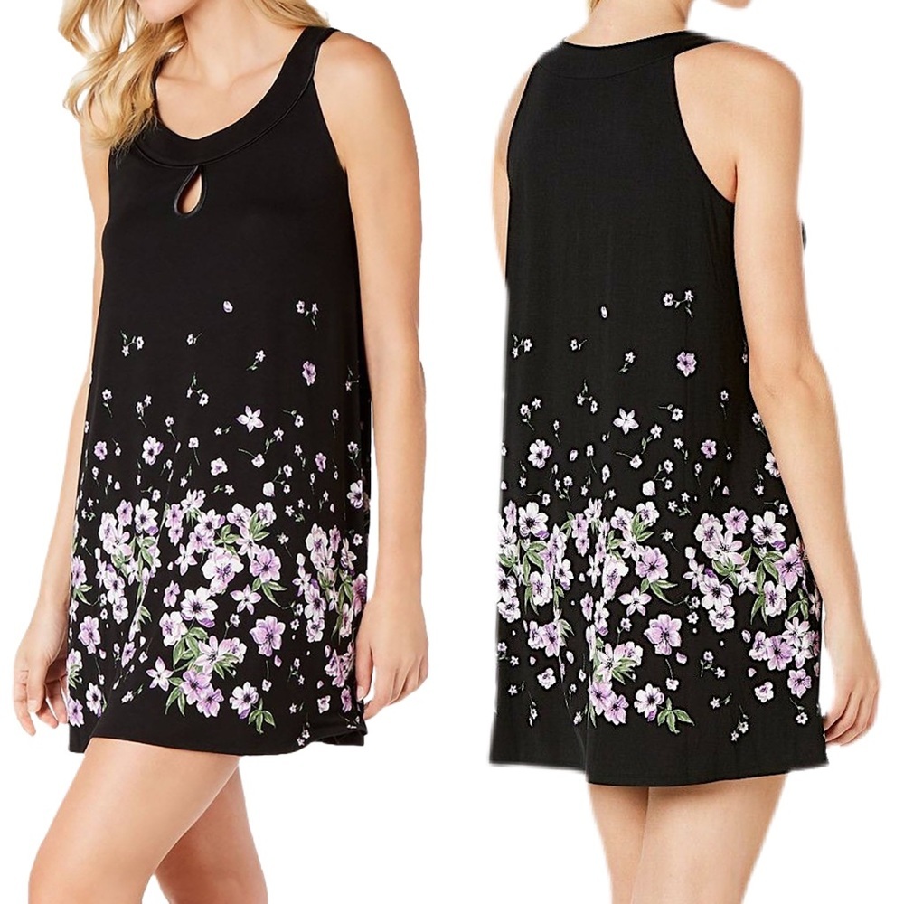 Charter Club Floral-Print Chemise Nightgown NWT!